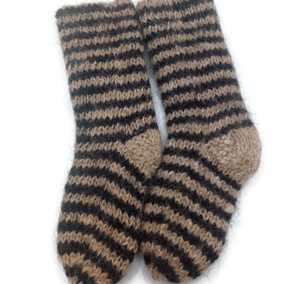 Accessories Warmer Tights For Children Knitted In Alpaca Wool Winter